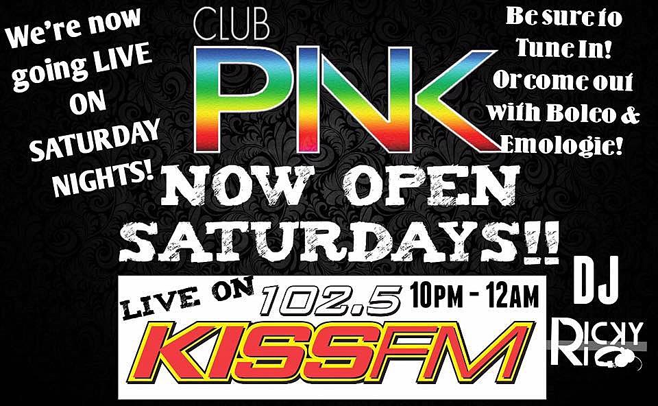 Credit: Club Pink/102.5 KISS FM