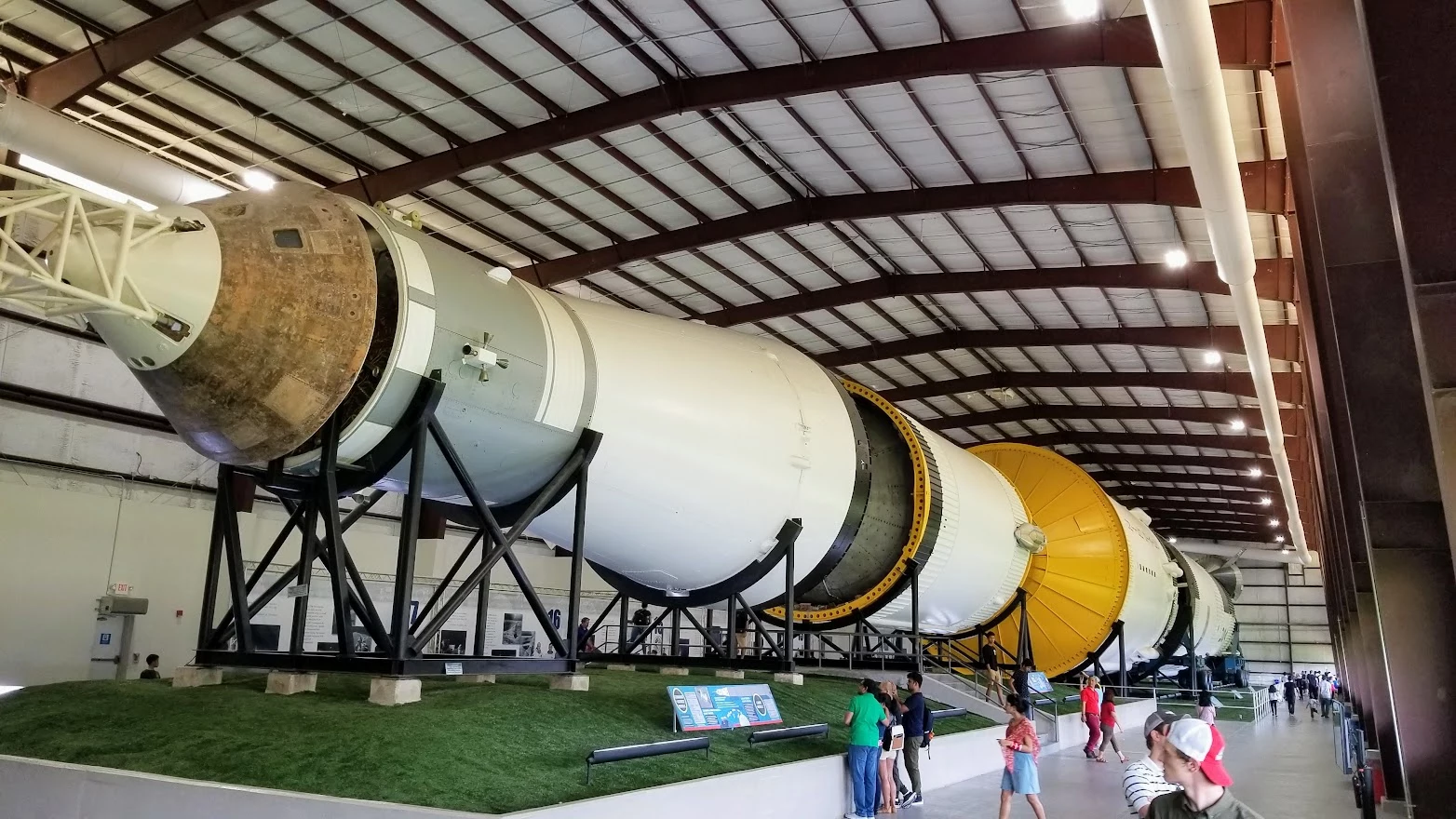 Saturn 5 Rocket - Johnson Space Center - Houston Texas - JimWeaver
